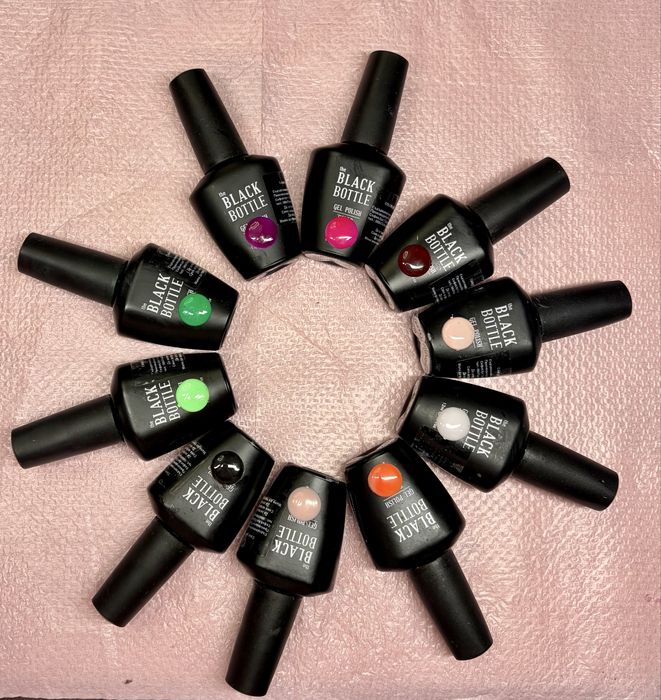 Гел лакове на The Black Bottle 10 бр.