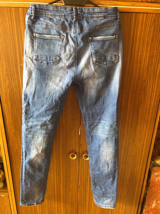Нови мъжки дънки Denim Co skinny 164 см .