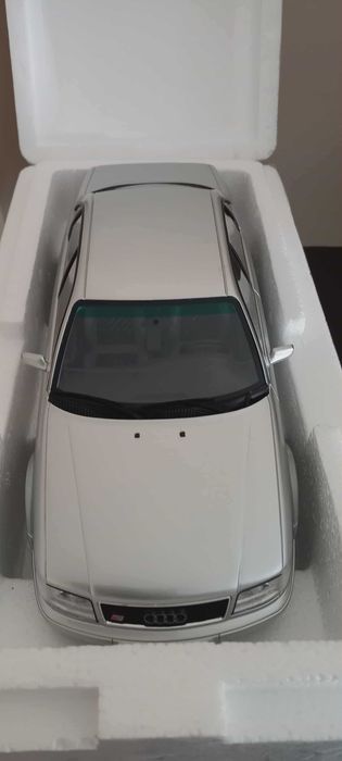 AUDI S4 (C4) 4.2 V8 CRYSTAL SILVER C6 1993, 1:18 Otto Models
