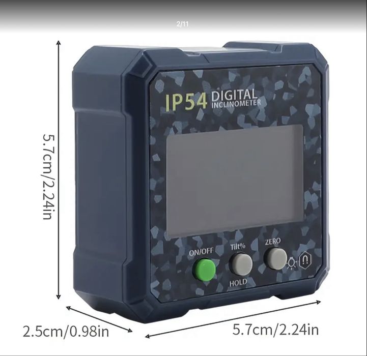 Inclinometru digital magnetic