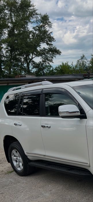 Рейлинги TOYOTA прадо 150 серебристые