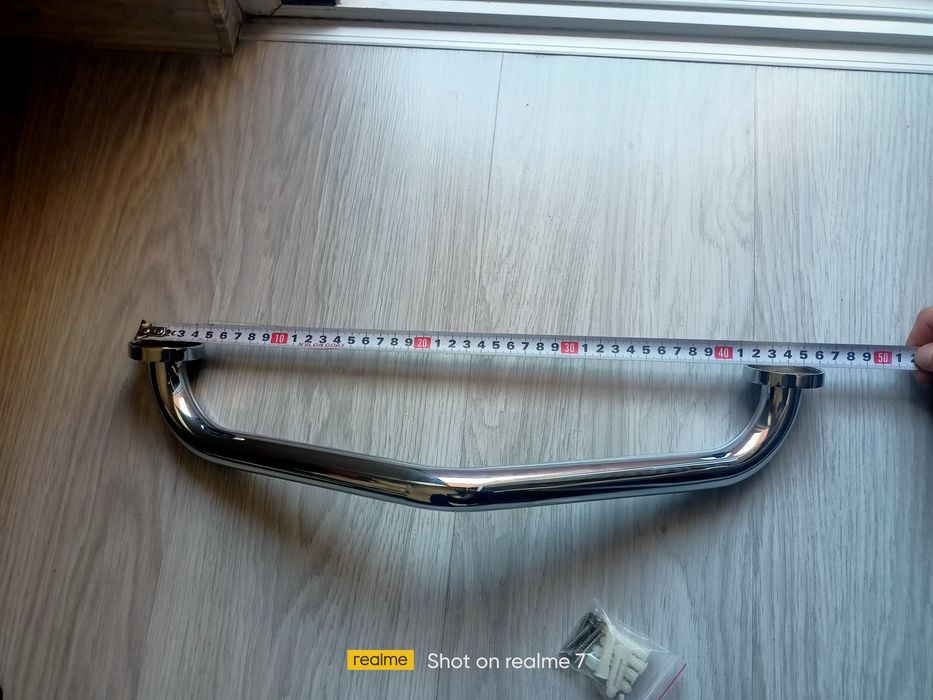 Метална иноксова дръжка за вана, баня и др