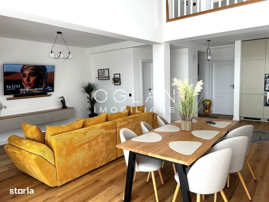 Penthouse modern cu panoramic deosebit, 4 cam. Cristian, COMISION 0%