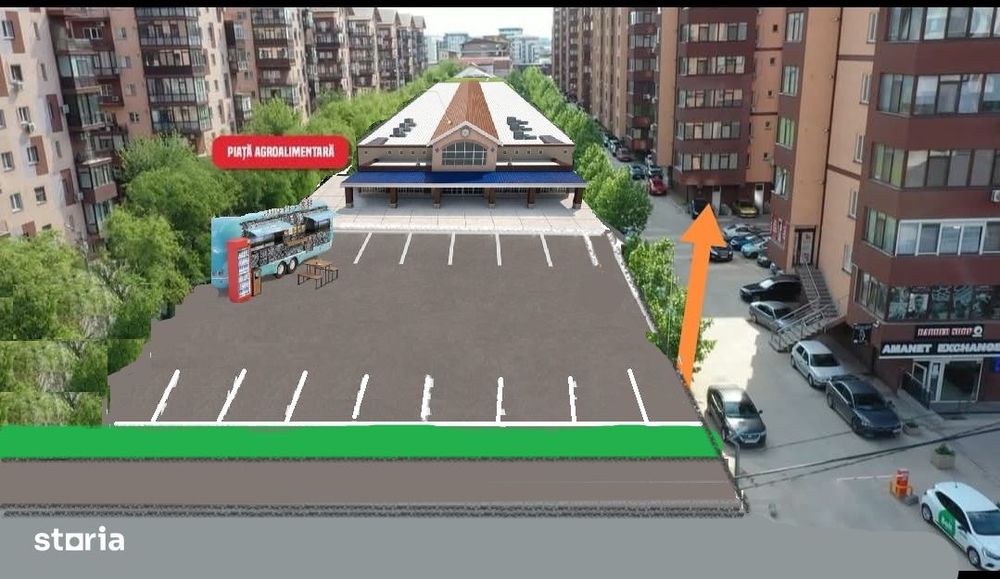 spatiu 70m open space  Militari Residence- Tineretului  -Piata Chiajna