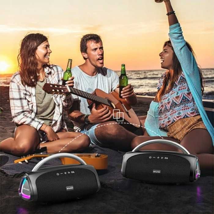 Awei KA38 Мощная 50W Портативная Колонка с RGB. Есть доставка