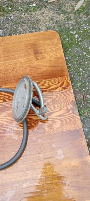 Крышка от алюминиевого бидона