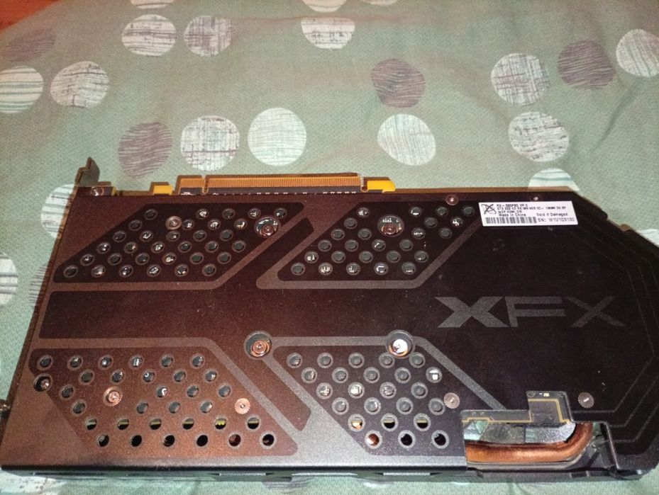 Placa video AMD rx 580xfx 8gb ddr5
