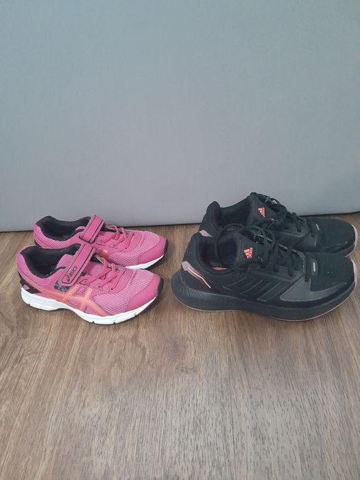 Nike 37, Adidas  36  и Аsics 33 маратонки