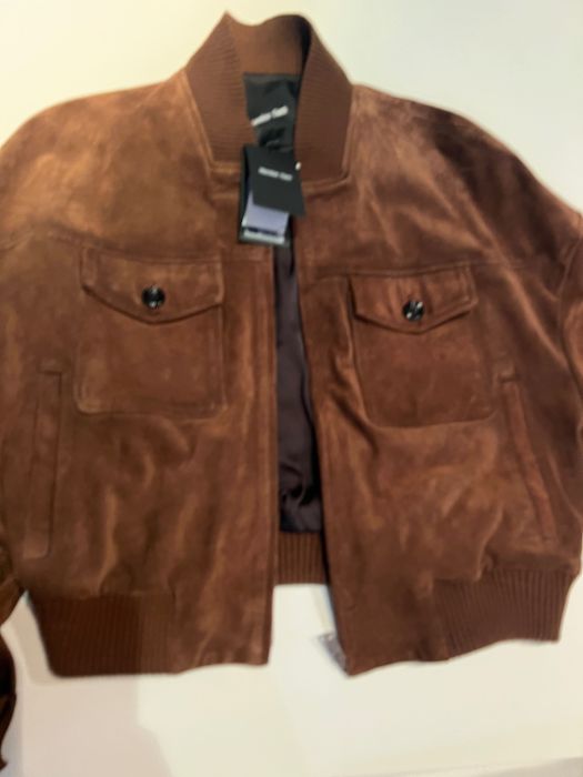 Чисто ново кожено яке Massimodutti