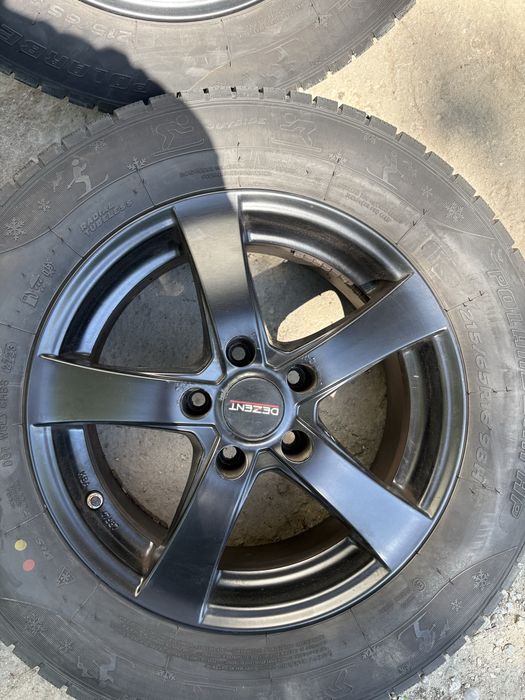 Set roti aliaj nissan renault 5x114,3 R16 Anvelope iarna