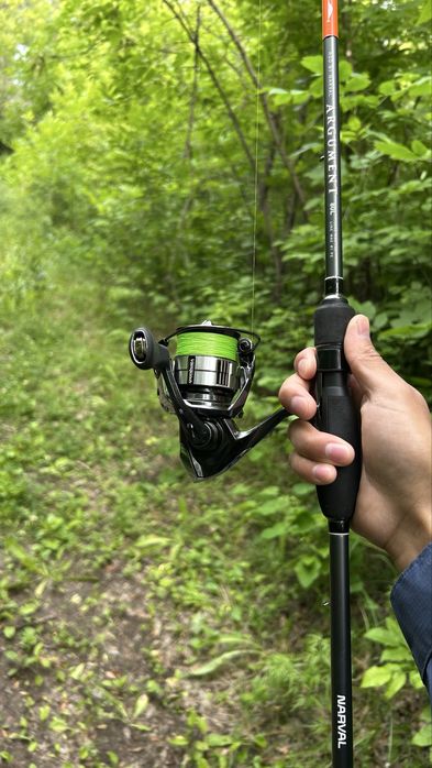 Продам спининг Narval Argument  катушка Vanquish c2500s