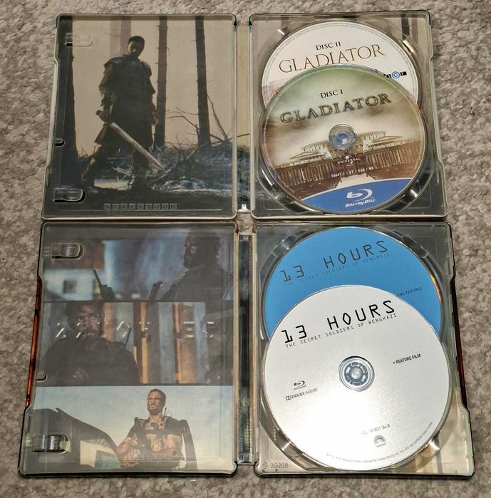 Lot blu-ray steelbook - diverse - impecabile, subtitrare Ro
