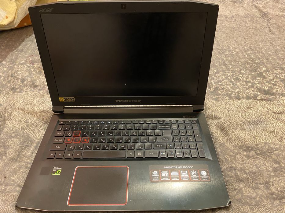 Продам нотбук Predator helios300slim