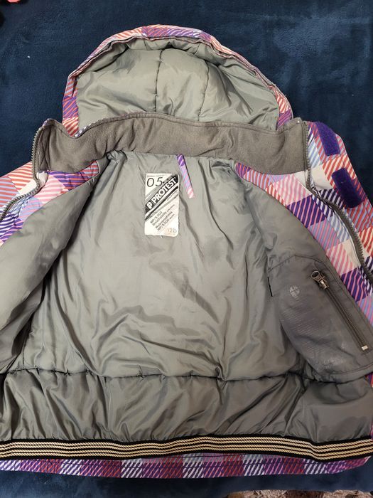 Geaca ski fete 128 cm