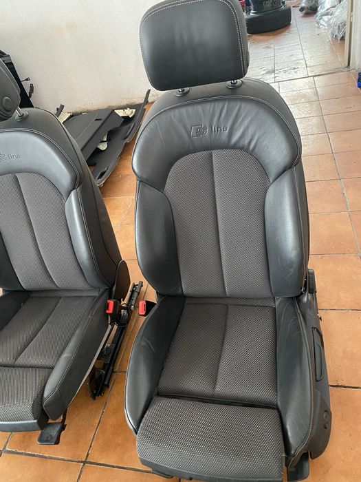 Scaune sline Audi A6 4G C7 Berlina interior sline sport cu încălzire.