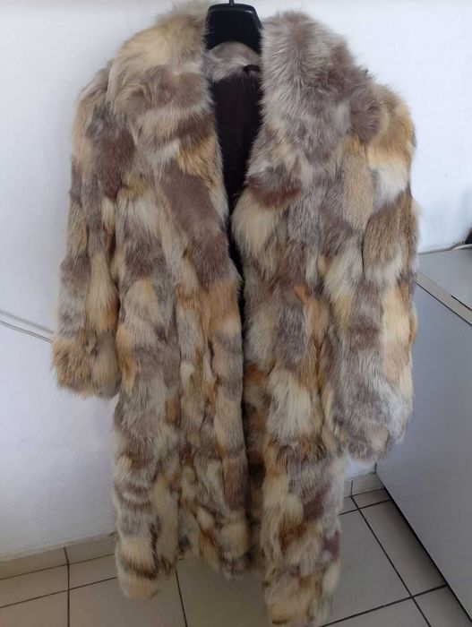Луксозни кожени палта - сребърна лисица и норка