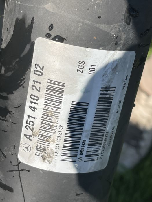 Cardan Mercedes R Class W251 3.0 CDI A2514102102 654