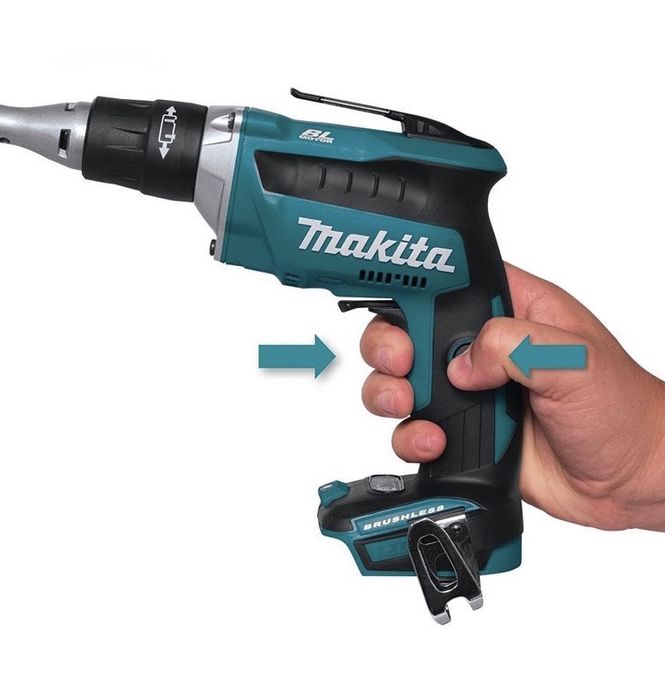Винтоверт за Гипсокартон Makita DFS452Z 18V