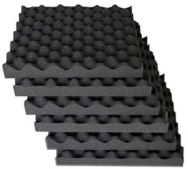 Burete fonoabsorbant pentru izolatie fonica pereti 50x50x3cm