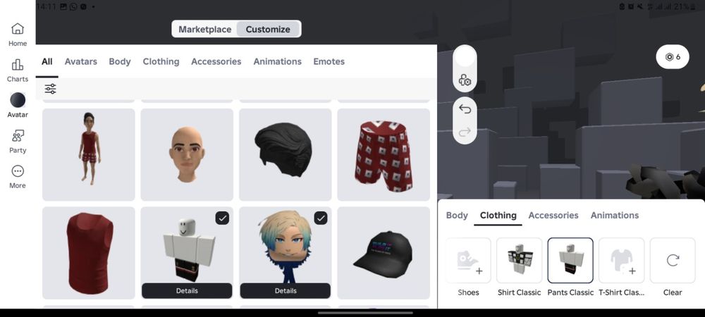 Продаю акк в роблокс