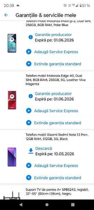 Telefon Motorola Edge 40 ÎN GARANTiE