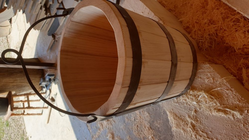 Ciubar. Putină brânză. Putina borș. Budaca,galeti de muls,