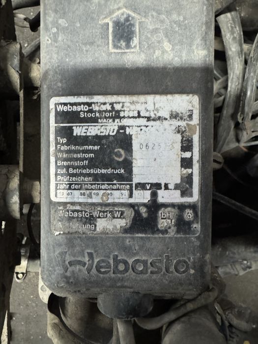 Webasto отопитель