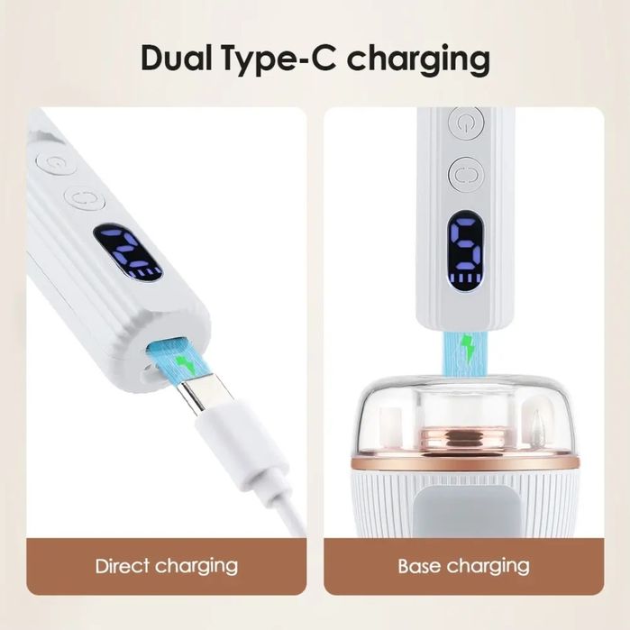 Преносима Електрическа пила, УВ лампа за нокти 2 в 1 маникюр и педикюр