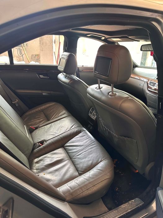 Mercedes W221 S500 388кс M273 Distronic Harman Kardon черен таван ксенон автоматик НА ЧАСТИ!