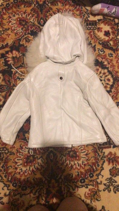 Детская кожаная куртка