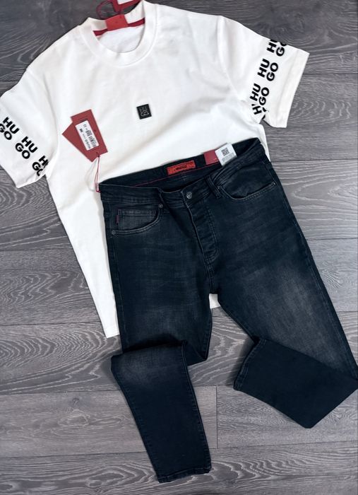 Blugi diesel  barbati 2 piese diesel dsquared hugo calitate superioara