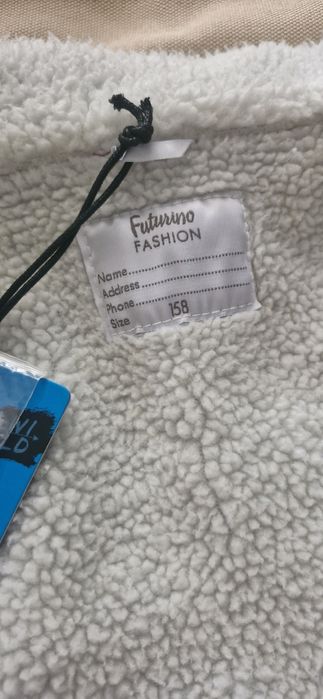 Джинсовая куртка утепленная