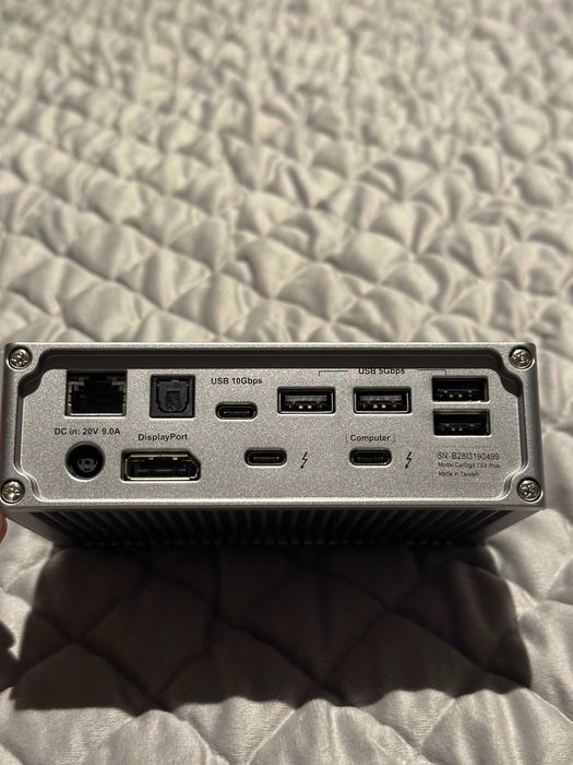 Caldigit TS3+, hub pentru Macbook/Laptop, impecabil, URGENT azi!