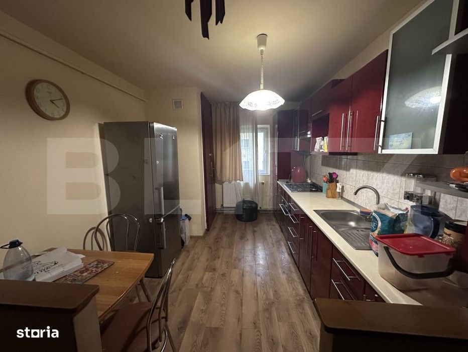 Apartament de 4 camere – 77,5 mp utili, 2 bai, 2 balcoane – zona S