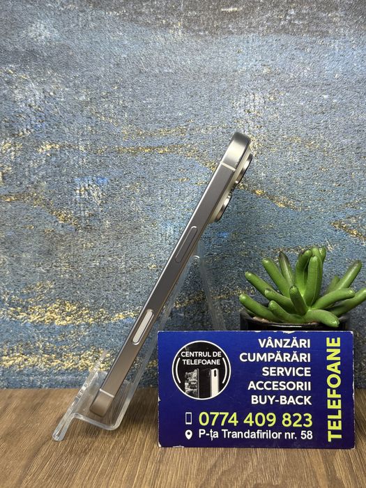 Iphone 16 pro/128gb/2 Ani Garantie Centrul de Telefoane/rate