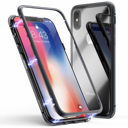 Husa metalica pentru Apple iPhone XS MAX, Total Protect GloMax
