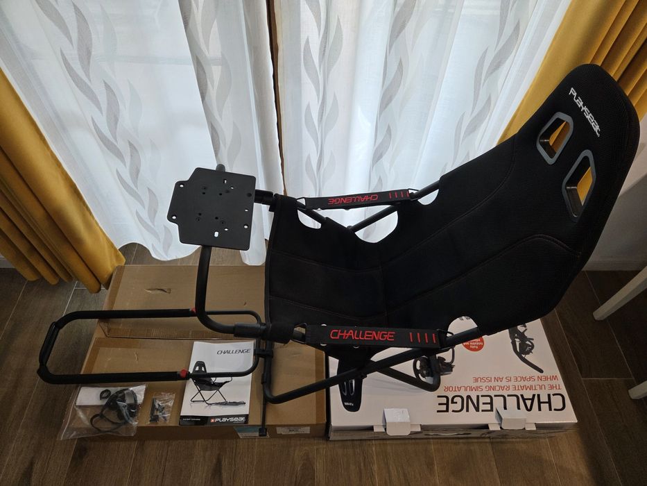 Cockpit Playseat Challenge ActiFit, Pliabil, Negru