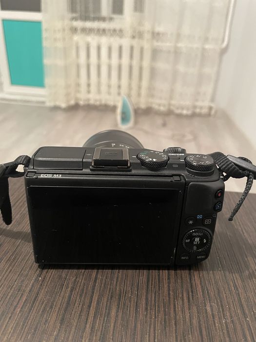 Canon EOS M3 + адаптер + объектив