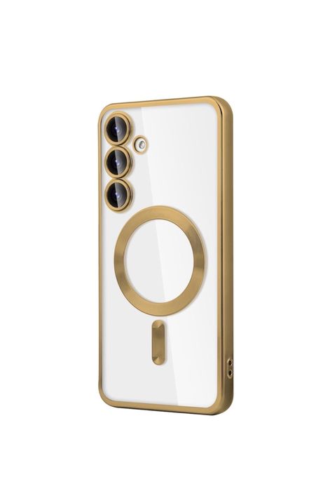 SAMSUNG A35/A55/A16/A36/A56/A27 Husa Magsafe Electroplate Din Silicon