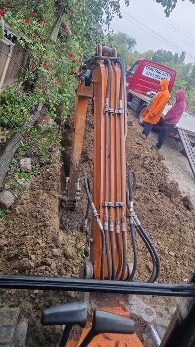 Închiriez miniexcavator la preţuri minime pentru diverse lucrări .