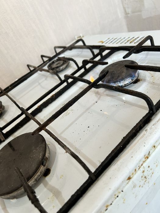 Рабочая старая газплита