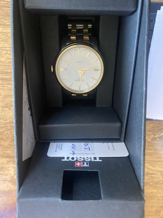 Часовник Тисот с позлата, оригинален, модел Т065.407