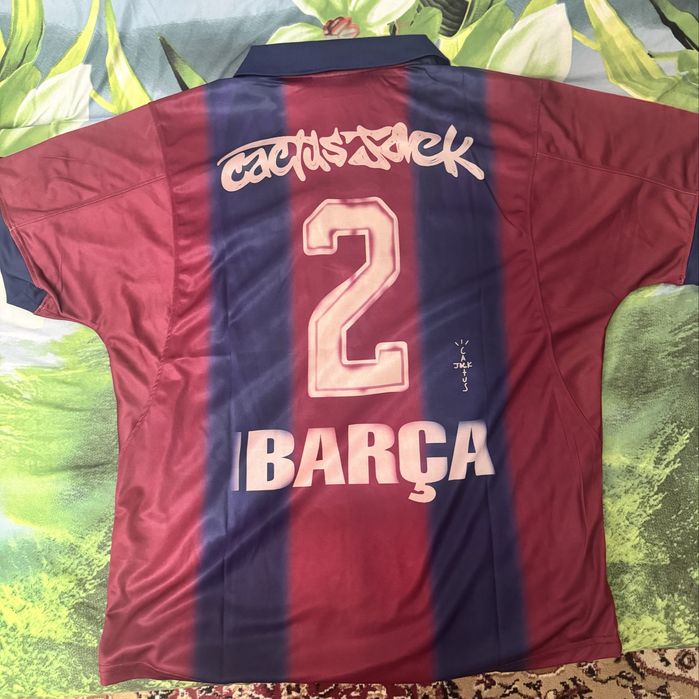 Футболка джерси Barcelona Travis Scott Cactus Jack