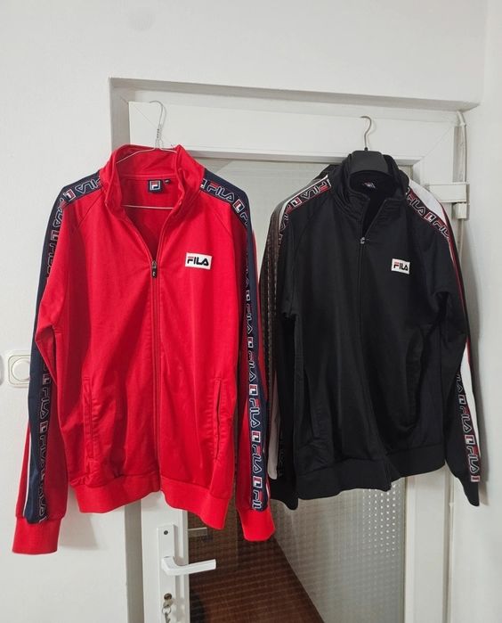 2x FILA Zip-Hoodie / Mărimea L