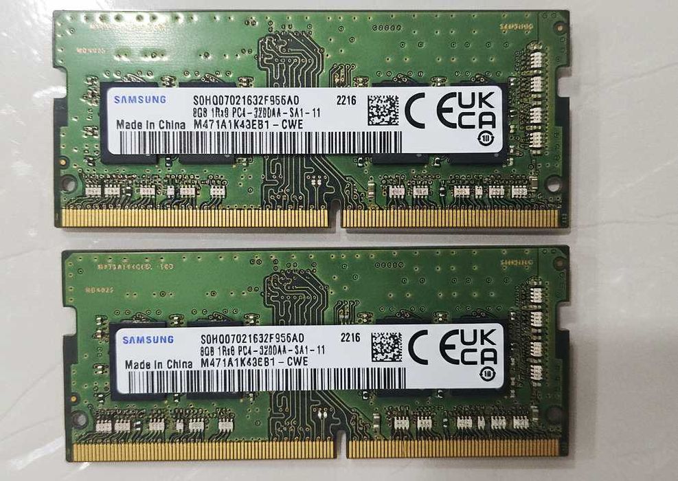 ОЗУ для ноутбука Samsung 8GB DDR4 3200MHz SODIMM