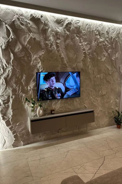 Гипсовый 3д панель Скала | 3d panel | декор | 3д панели | обои | lepka