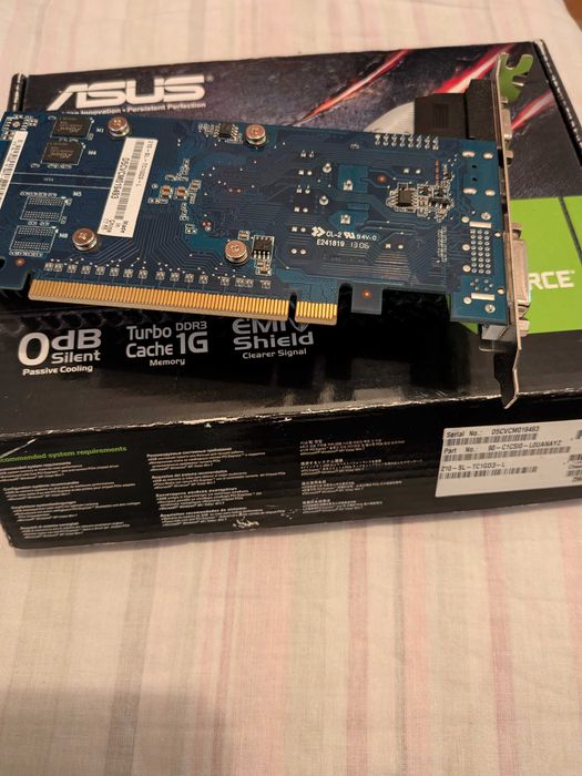 Видео карта ASUS NVIDIA GeForce 210