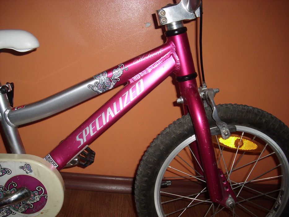 SPECIALIZED 16" USA АЛУМИНИЕВ детски велосипед,колело +спомагателни.Идеален.