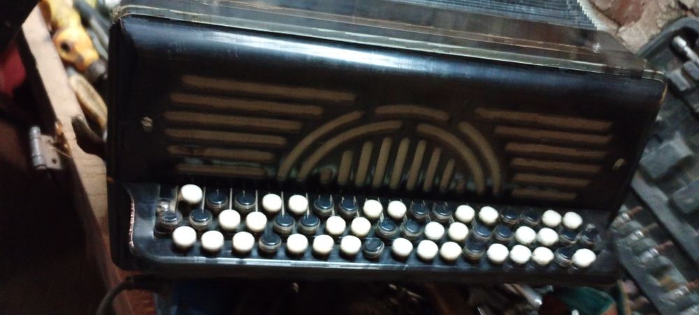 Баян с родным чемоданом