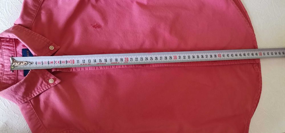 Cămașă băieți Ralph Lauren maneca lunga coral pink măr 5ani 115cm